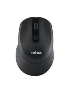 MOUSE NILOX WIRELESS SILENT 1600DPI 3 BOTONES BLACK