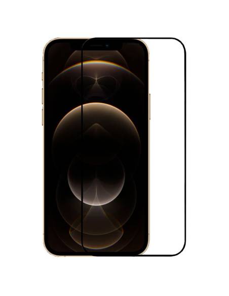 PROTECTOR COOL CRISTAL TEMPLADO 3D BLACK IPHONE 12 PRO MAX