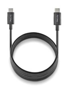 CABLE NGS USB-C MACHO / USB-C MACHO 60W 1M BLACK