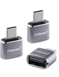 ADAPTADOR INTENSO USB HEMBRA / USB-C MACHO 3PACK