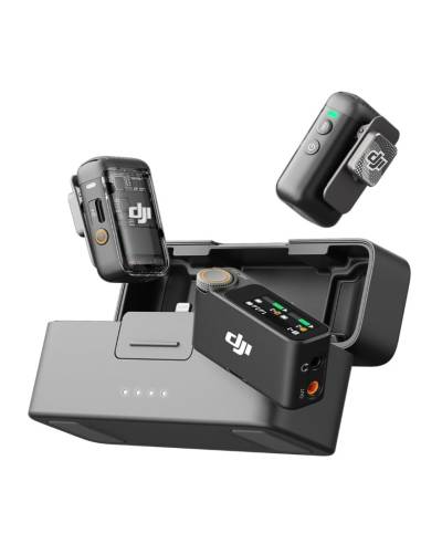 MICROFONO DJI WIRELESS MIC 2 2TX + 1RX +...