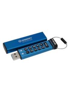 MEMORIA USB 3.2 64GB KINGSTON IRONKEY KEYPAD 200 CIFRADO...