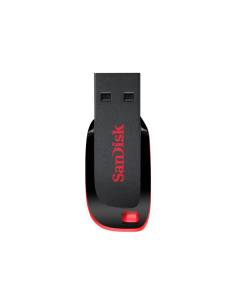 MEMORIA USB 16GB SANDISK CRUZER BLADE BLACK / RED PACK 3U 2