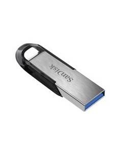 MEMORIA USB 3.0 128GB SANDISK ULTRA FLAIR SILVER / BLACK