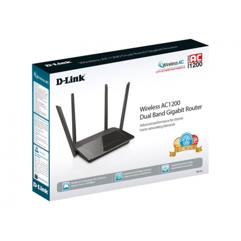 Router Wireless D-LINK DIR-842 4P 10/100/1000 Dual Band