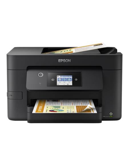 IMPRESORA EPSON MULTIFUNCION WORKFORCE PRO WF-3820DWF 21PPM ADF DUPLEX LAN WIFI FAX BLACK