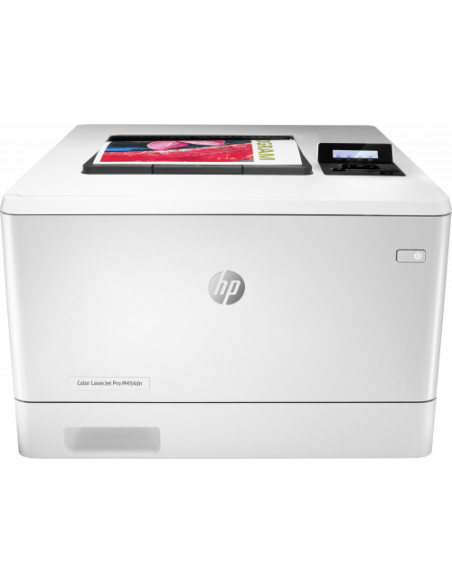 IMPRESORA HP LASER COLOR LASERJET PRO M454DN 27PPM DUPLEX LAN WHITE