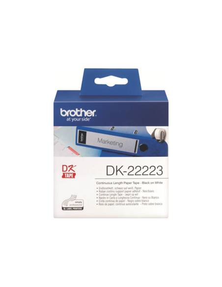 ETIQUETAS BROTHER WHITE 50MM X 30.5M CONTINUO QL1050 QL1060