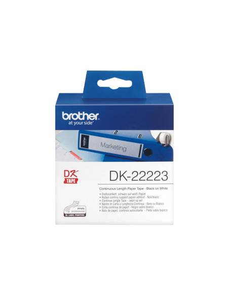 ETIQUETAS BROTHER WHITE 50MM X 30.5M CONTINUO QL1050 QL1060